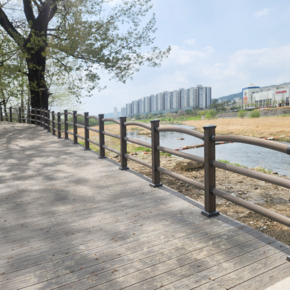 남양주 금곡천 [곡면울타리]